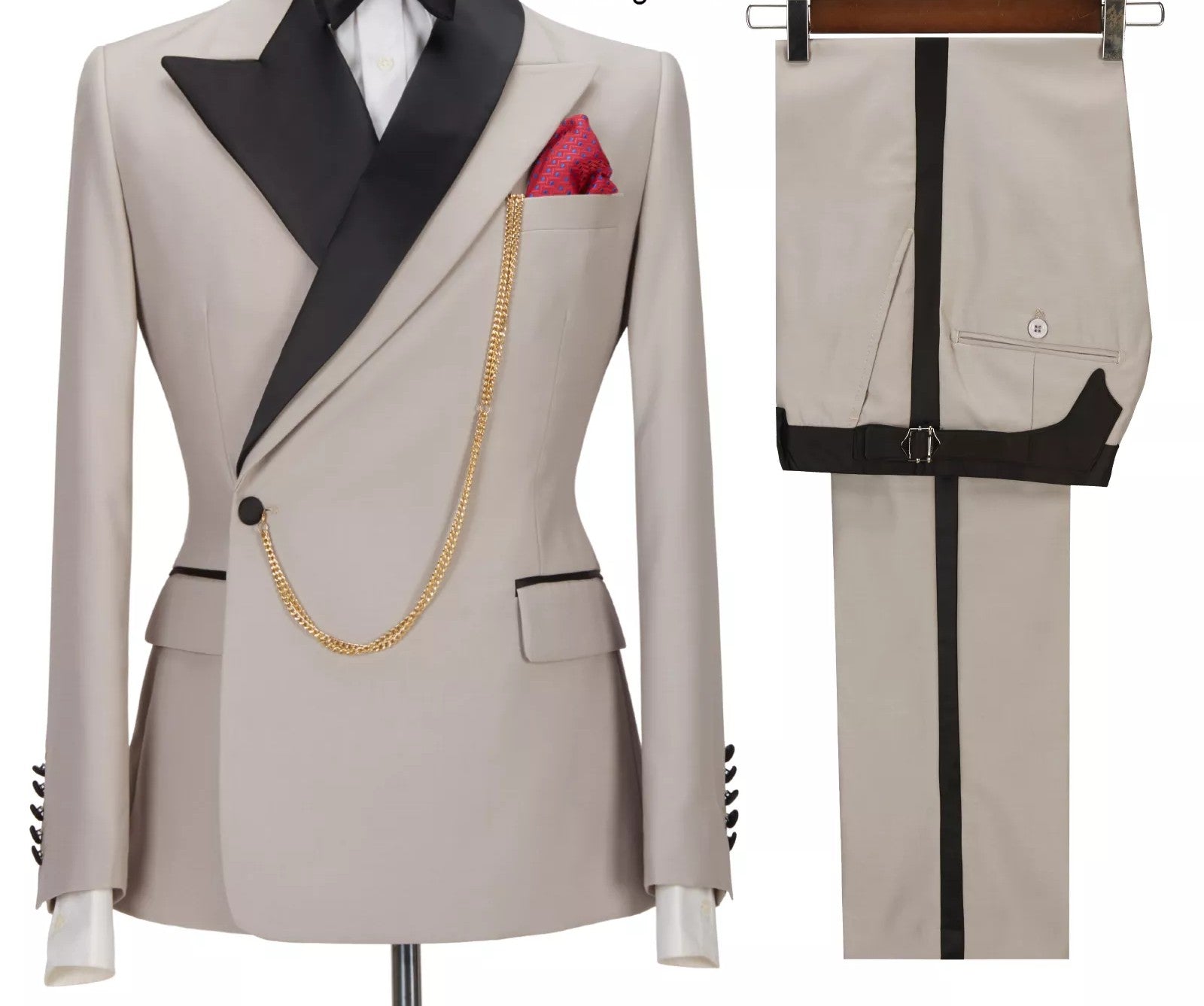 men two pieces Tuxedo blazer suit