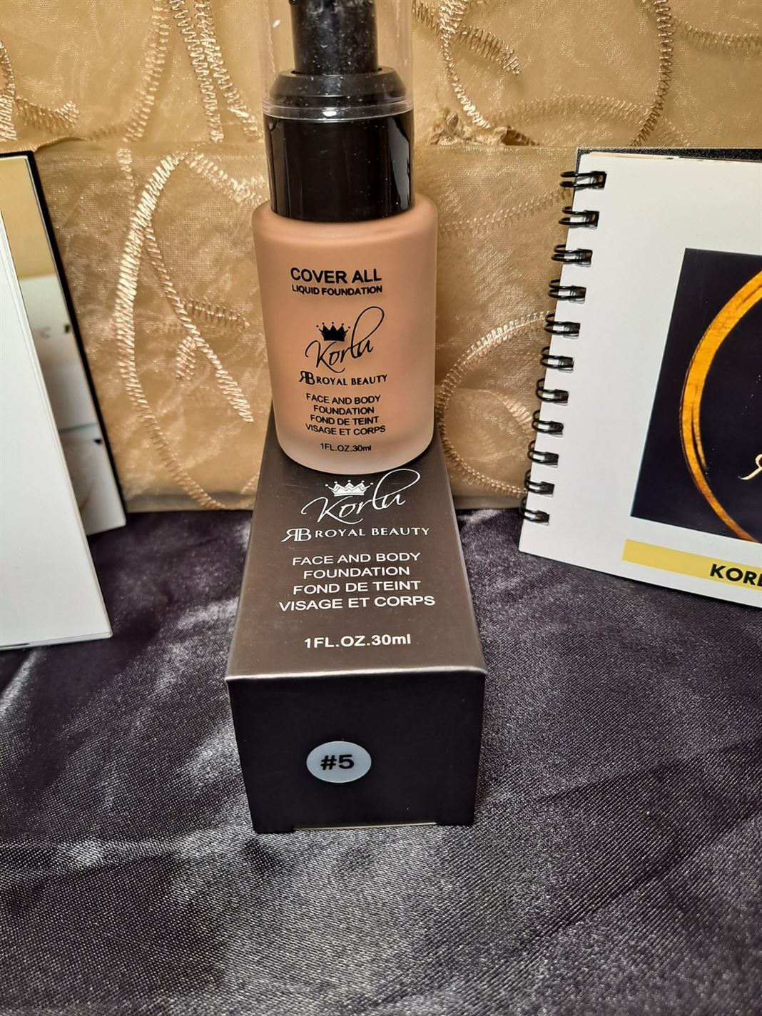 Women KRB's liquid matte foundation