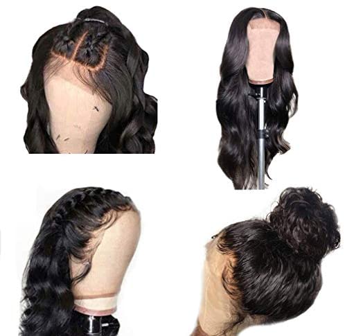 Women KRB body wave lace front with closure wig