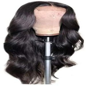 Women KRB body wave lace front with closure wig