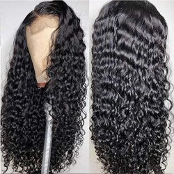 Women KRB Natural Water Wave Lace Front Malaysian Wig